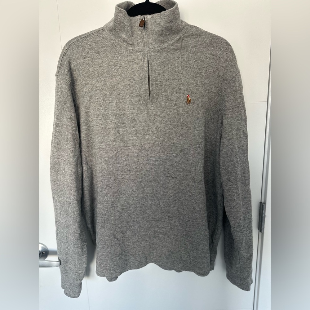 Polo Ralph Lauren Estate-Rib Quarter-Zip Pullover - Picture 2 of 9